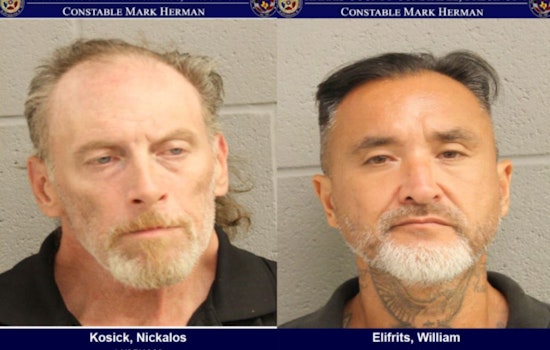 Harris County Deputies Arrest Two Suspected of Vehicle Theft Following Traffic Stop