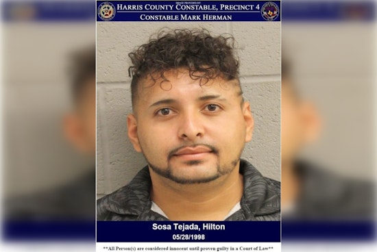 Harris County Law Enforcement Recovers Stolen Vehicle, Suspect Hilton Sosa Tejada Charged