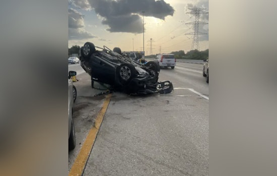 Harris County Weekend Traffic Disrupted by Major Crash and Injured Deputy in Separate Incidents