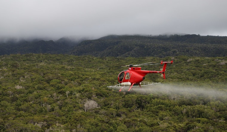 Hawaii Launches Aerial Assault with BTi Bacteria to Save Native Birds from Mosquito-Malaria on Kaua‘i and Maui
