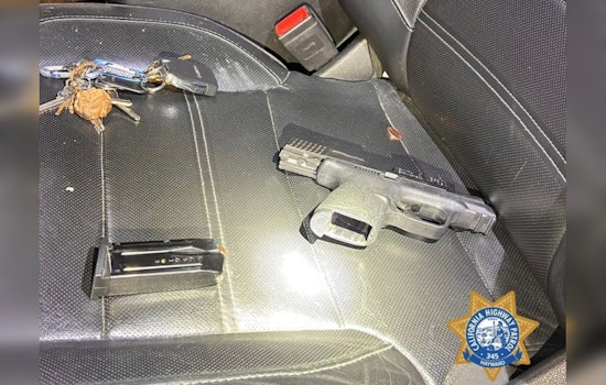 Hayward Traffic Stop Leads to Arrest for Possession of Stolen Firearm