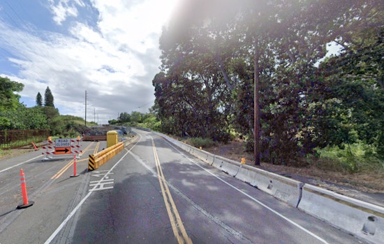 Highway 11 Closed Due to Flooding Between Whittington and Punaluu Beaches in Hawaii