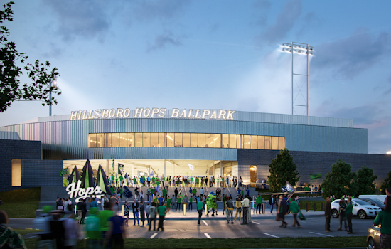 Hillsboro Hops Break Ground on $120 Million Ballpark in Portland Suburbs