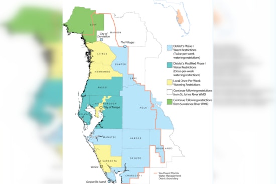 Hillsborough County Extends One-Day-a-Week Watering Restrictions to Year's End Amid Reservoir Deficit
