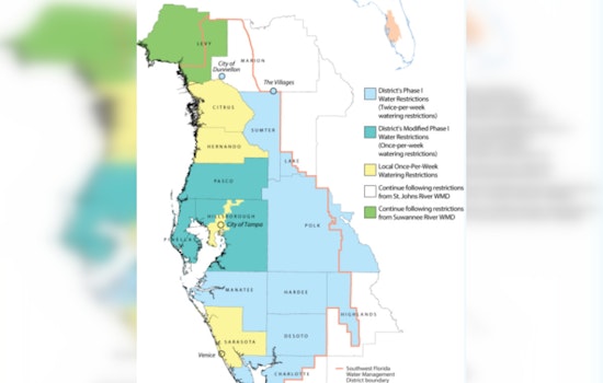 Hillsborough County Extends One-Day-a-Week Watering Restrictions to Year's End Amid Reservoir Deficit