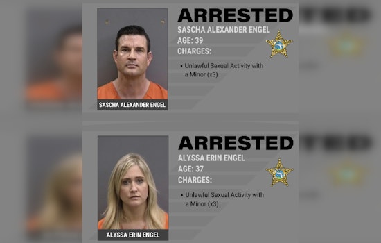 Hillsborough County Fire Rescue Lieutenant and Wife Charged with Sexually Abusing a Minor in Riverview
