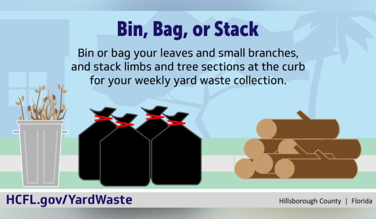 Hillsborough County Restores Regular Trash Services Post-Hurricane Debby, Debris Disposal Guidelines Announced