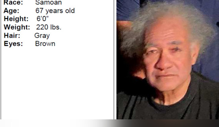 Honolulu Police Urge Public to Help Locate Missing Man, Aliivaa “Jeff” Letuli, in Urgent Need of Medication