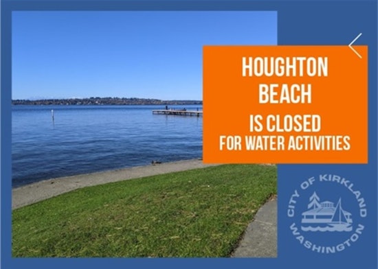 Houghton Beach Closure Extended Due to High Bacteria Levels, King County Strives for Safe Reopening