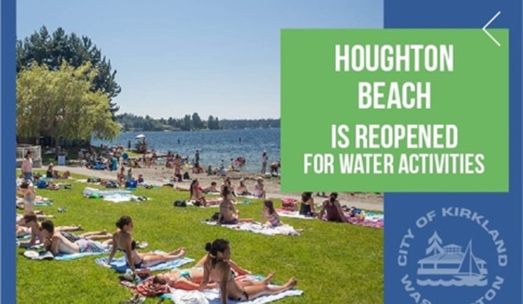 Houghton Beach Park Reopens Following Health Department's All-Clear in King County