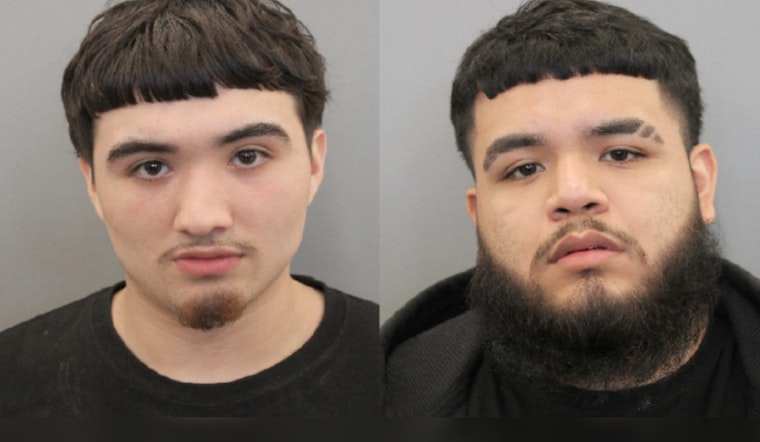 Houston Police Officer Fires Weapon During Auto Theft Incident, Two Men Charged