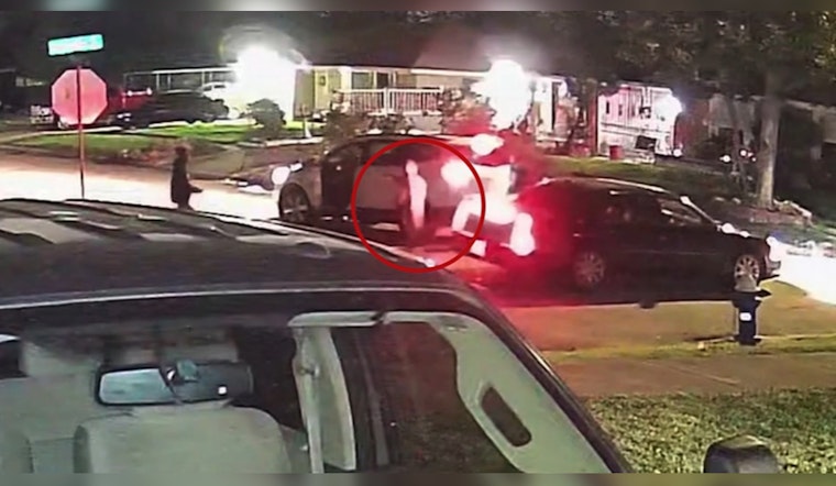 Houston Police Release Surveillance Video in Search for Suspects in Fatal Shooting on Safeguard Street