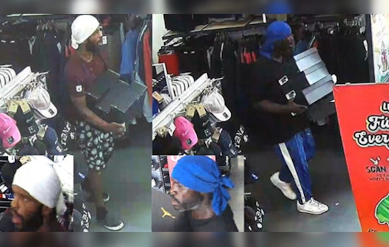 Houston Police Seek Help to Identify Suspects in Shoe Store Robbery, Reward Offered for Information