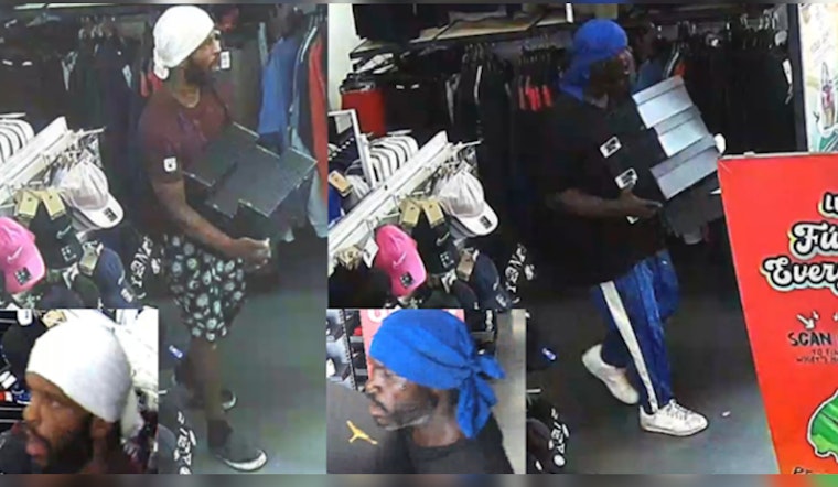 Houston Police Seek Help to Identify Suspects in Shoe Store Robbery, Reward Offered for Information