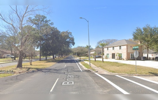 One Dead, One Injured as Porsche Collides with Tree and Catches Fire on Briar Forest Drive