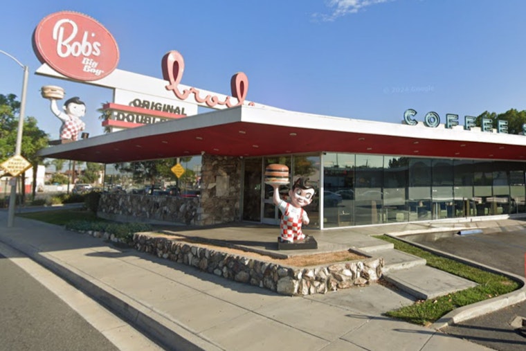 Iconic Bob's Big Boy Statue Decapitated in Downey Crash, Driver Hospitalized