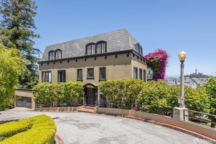 Iconic San Francisco Home with Rich History Hits the Market for $5.25 Million in Russian Hill