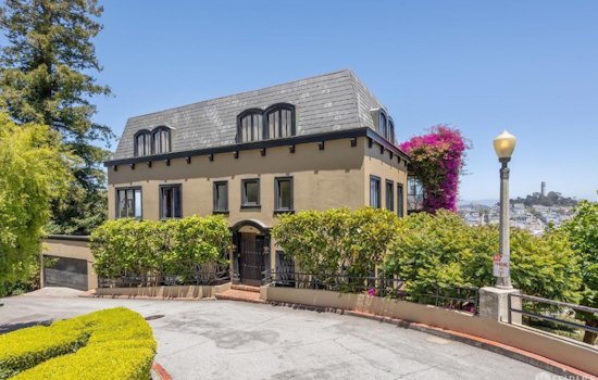 Iconic San Francisco Home with Rich History Hits the Market for $5.25 Million in Russian Hill