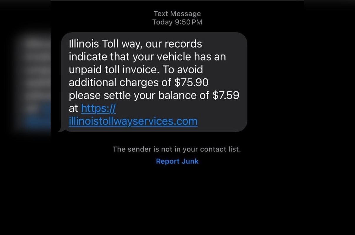 Illinois Drivers Alert, Officials Warn Against 'Tollway Services'