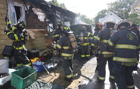 Indianapolis Man Sets Fire to Own Home and Barricades Himself Inside, Injuring Firefighter in Domestic Dispute Blaze