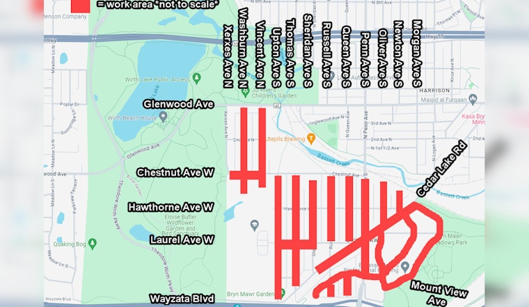 Infrastructure Enhancements Underway in Minneapolis' Bryn Mawr as New Gas Mains Are Installed