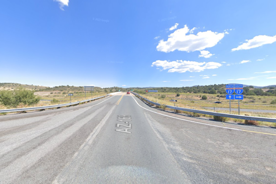 Interstate 17 in Yavapai County Closed After Dump Truck Veers off Embankment Near State Route 169
