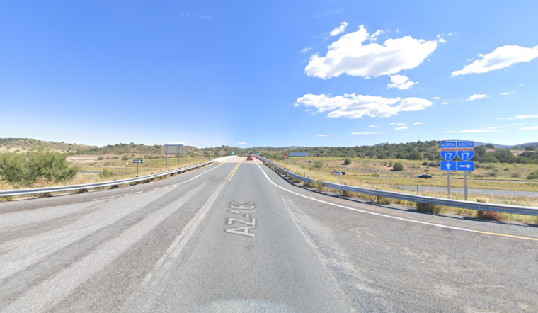 Interstate 17 in Yavapai County Closed After Dump Truck Veers off Embankment Near State Route 169