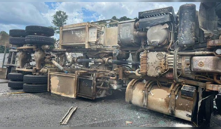 Interstate 85 Reopens After Overturned Tractor Trailer Causes Traffic Havoc in Jackson County
