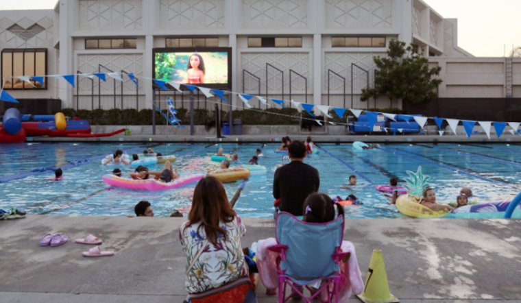 Irvine Hosts Splash-In Movie Night at Aquatics Center on August 24