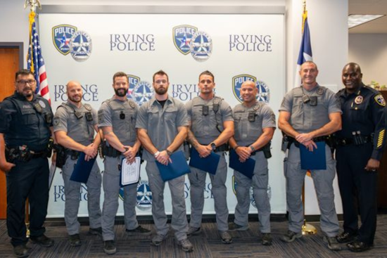 Irving Police Department Celebrates Exceptional Service with 2nd Quarter Merit and Tenure Awards