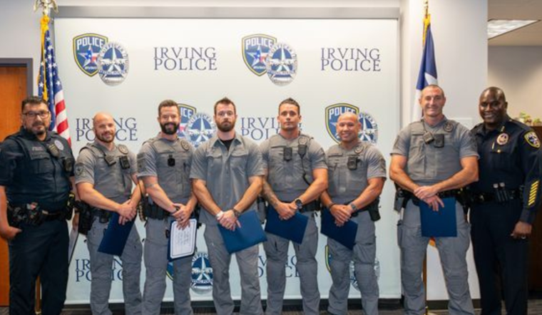 Irving Police Department Celebrates Exceptional Service with 2nd Quarter Merit and Tenure Awards