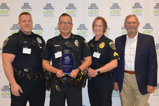 Irving's Media Affairs Unit and Homeless Outreach Team Honored at Annual City Awards Ceremony
