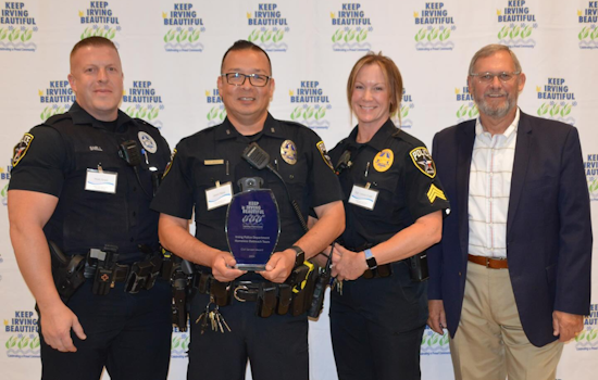 Irving's Media Affairs Unit and Homeless Outreach Team Honored at Annual City Awards Ceremony