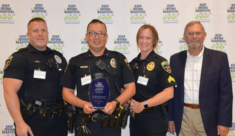 Irving's Media Affairs Unit and Homeless Outreach Team Honored at Annual City Awards Ceremony