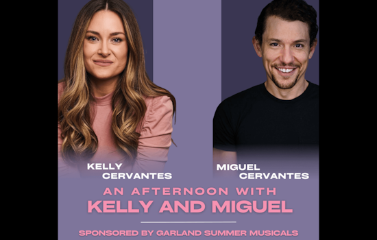 Join 'Hamilton' Star Miguel Cervantes and Author Kelly Cervantes for an Intimate Afternoon of Songs and Stories in Garland