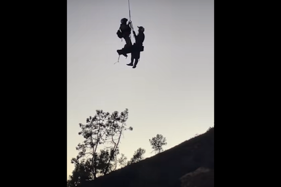 VIDEO: Joint Air Rescue Effort Saves Three After Side-by-Side Accident Near Cloverdale