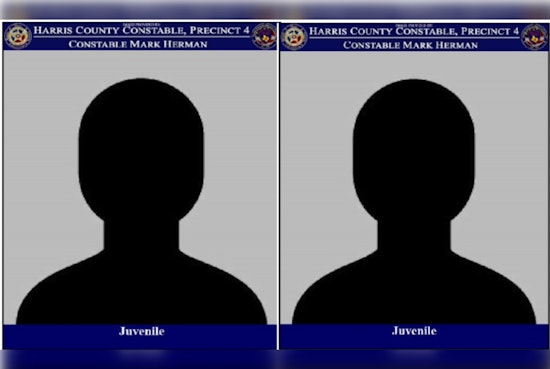 Juvenile Duo Apprehended for Burglary in Harris County, Awaiting Charges