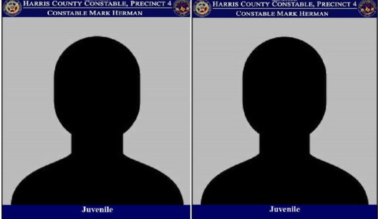 Juvenile Duo Apprehended for Burglary in Harris County, Awaiting Charges