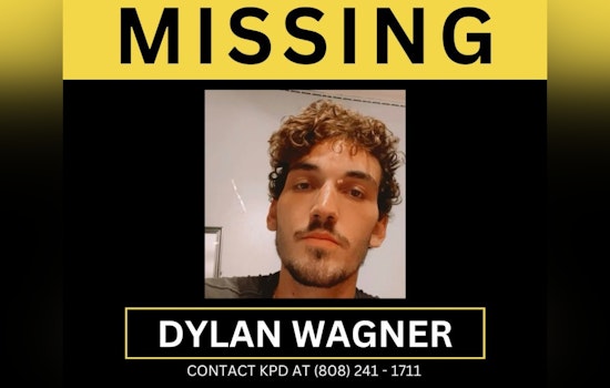 Kaua'i Police Seek Public Aid in Search for Missing 25-Year-Old Dylan Wagner as Keahua Arboretum Access is Restricted During Operation