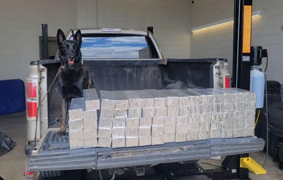 Kendall County Sheriff's K9 Unit Seizes Over 130 Pounds of Methamphetamine on Interstate 10