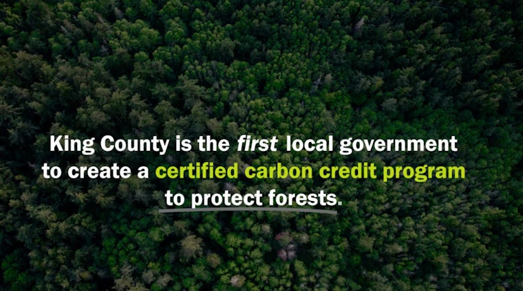 King County Leads with Innovative Forest Carbon Credit Program, Partners with Seattle's MLB for 2023 All-Star Game Offset