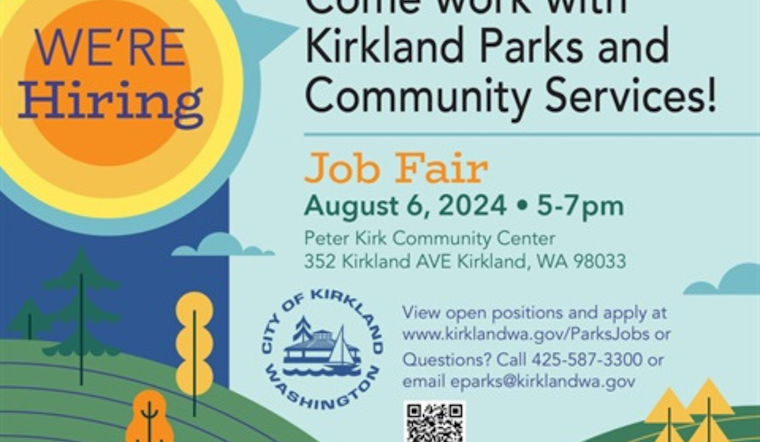 Kirkland Hosts Parks and Community Services Job Fair to Boost Local Recreation and Engagement