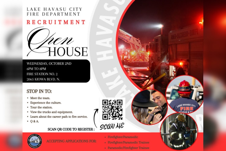 Lake Havasu City Fire Department Welcomes Prospective Firefighters at Open House Recruitment Event