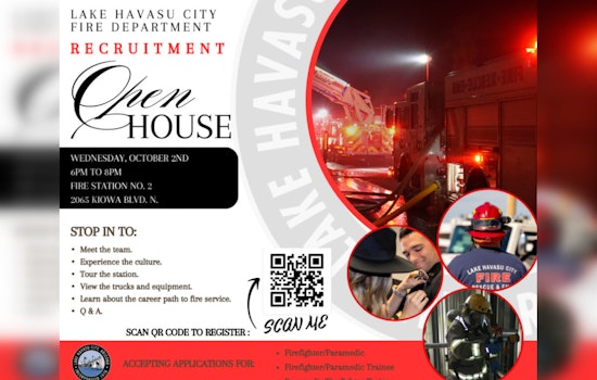 Lake Havasu City Fire Department Welcomes Prospective Firefighters at Open House Recruitment Event