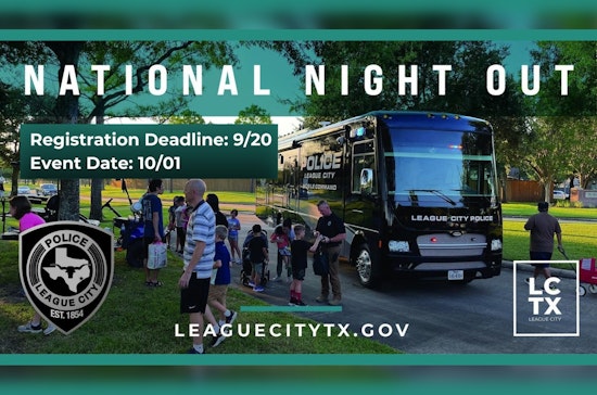 League City Gears Up for National Night Out, Register by September 20 to Join the Community-Police Celebration