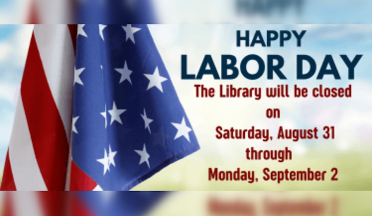 League City Library Announces Labor Day Weekend Closure, Digital Services to Remain Available