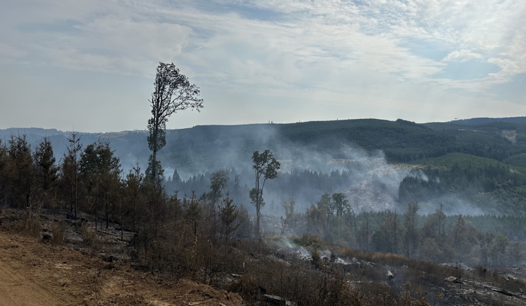 Lee Falls Fire 25% Contained, Evacuation Orders Eased in Washington County