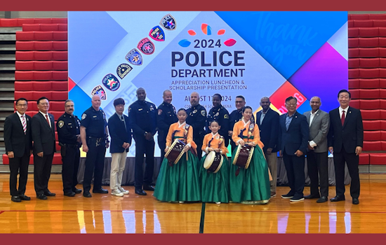 Lewisville PD Family Members Awarded Scholarships by Korean Society of Texas and Consulate in Dallas