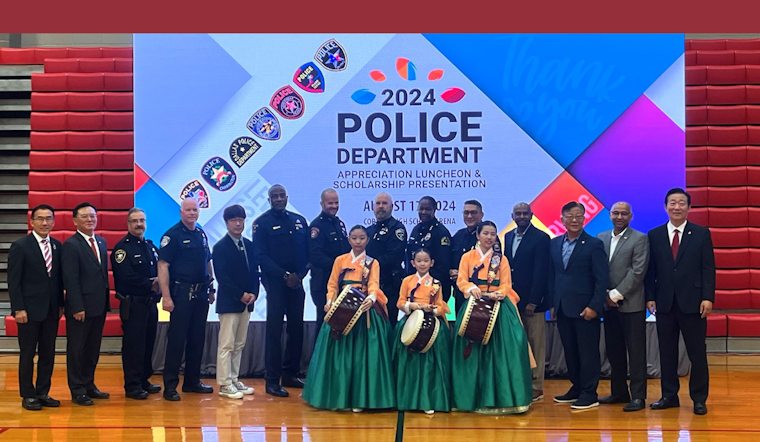 Lewisville PD Family Members Awarded Scholarships by Korean Society of Texas and Consulate in Dallas