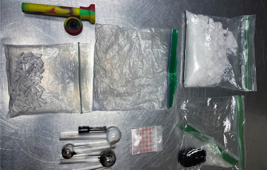 Livermore Police Seize Meth, Heroin, and Pills in Traffic Stop, Tracy and Livermore Residents Arrested